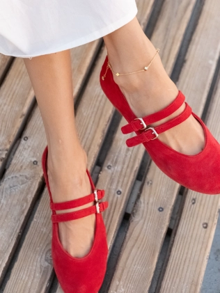 Браслет срібний на ногу (анклет) Кубики на якірній ланцюжку Youko в позолоті 2