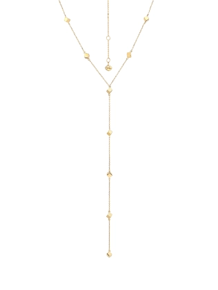 Підвіска срібна Сотуар Кубики жовта позолота Youko 2