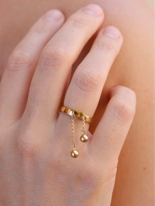 Набір 2 Серца в позолоті Youko 2