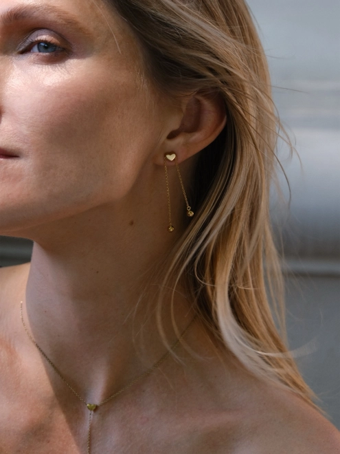 Набір 2 Серца в позолоті Youko