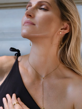 Набір 3 Серця в позолоті Youko 2