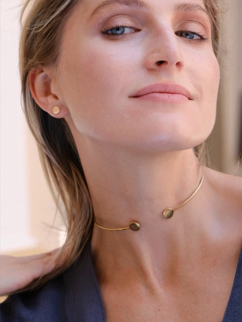 Набор 4 Бангл Монеты в позолоте Youko