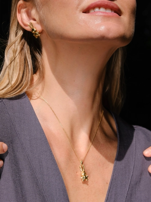 Набор 12 Зайка в позолоте Youko