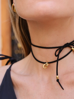 Набір 17 Трініті шнур + кафф у позолоті Youko 2