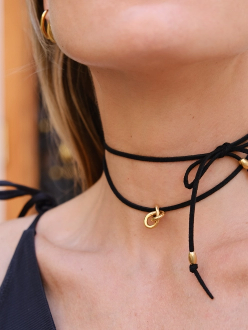 Набір 17 Трініті шнур + кафф у позолоті Youko