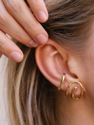 Набір 17 Трініті шнур + кафф у позолоті Youko 2