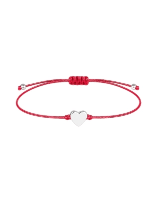 Браслет Сердце с красной нитью Youko