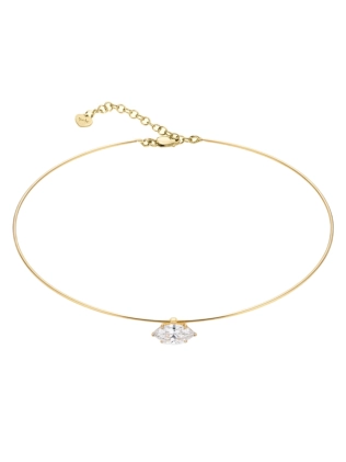 Підвіска Бангл з Цирконом жовта позолота Youko 2