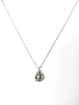 Підвіска Монета Об'ємна з візерунком лілії Youko