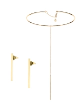 Набор 29 Бангл c бруском в позолоте Youko