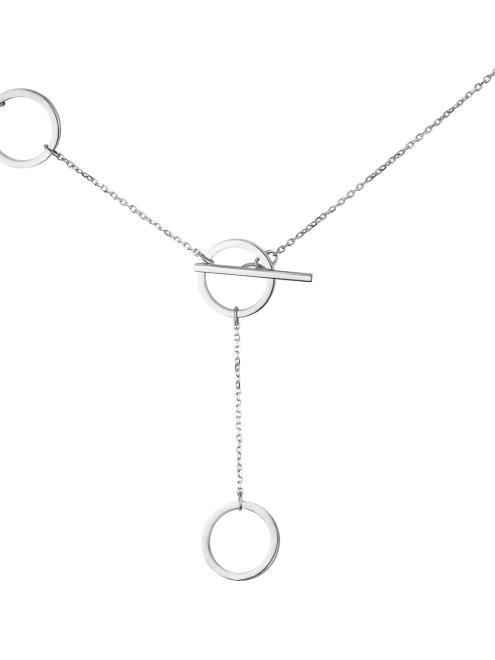 Підвіска срібна Геометрія 3 кола (сотуар) Youko