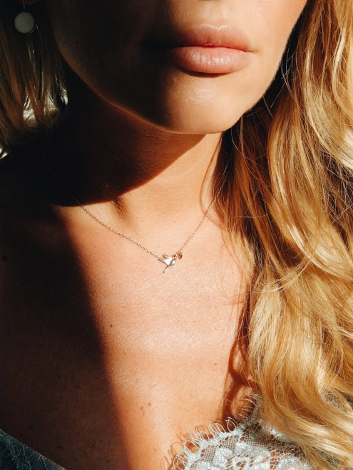 Підвіска срібна Птах із Серцем Youko - купити в інтернет-магазині Youko – ціни в Україні, відгуки, фото.