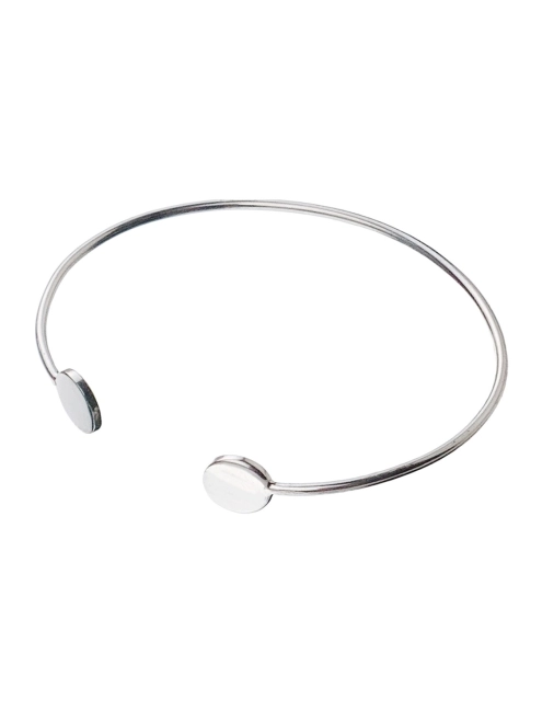 Браслет срібний Бангл Монети Youko