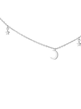 Подвеска серебряная Луна со звездами Youko - купить в интернет-магазине Youko – цена в Украине, отзывы, фото 2