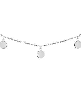 Підвіска срібна 5 Монеток Youko підвісні 7 мм 2