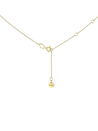 Подвеска серебряная 5 Монеток Youko подвесные 7 мм желтая позолота 2