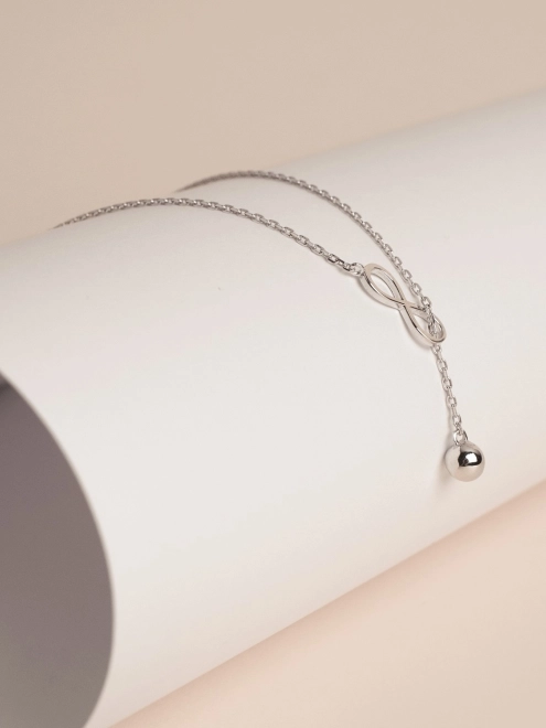 Підвіска срібна Нескінченність з Кулею Youko