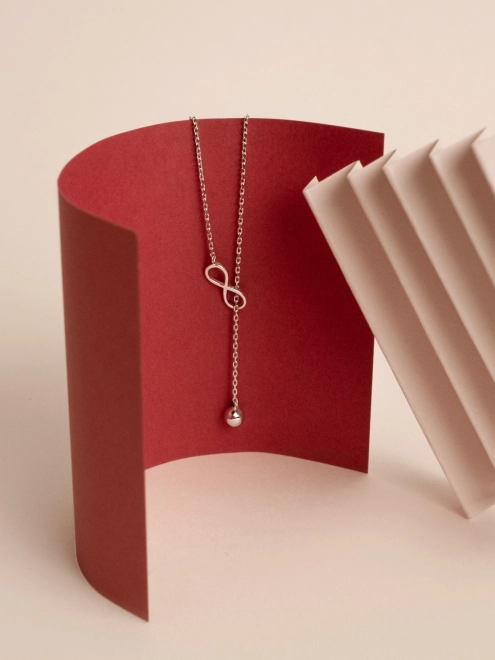 Підвіска срібна Нескінченність з Кулею Youko